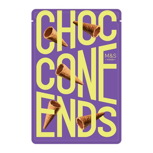 M&S Choc Cone Ends