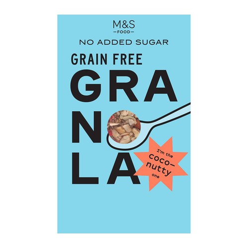 M&S No Added Sugar Grain Free Granola