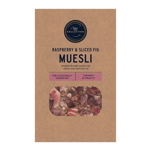 M&S Collection Raspberry & Sliced Fig Muesli thumbnail 2