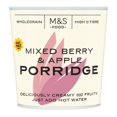 M&S Mixed Berry & Apple Porridge