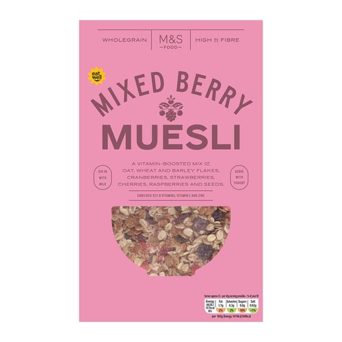 M&S Mixed Berry Muesli thumbnail 2