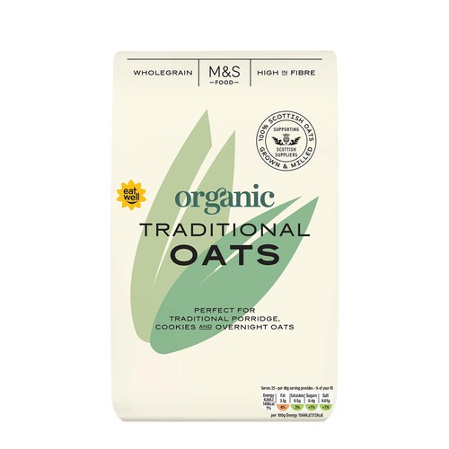 M&S Organic Traditional Oats thumbnail 2