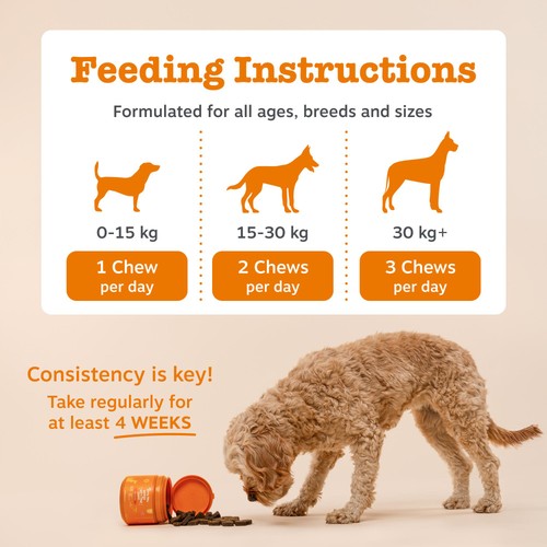 Zesty Paws Probiotic Dog Chews Pumpkin Flavour thumbnail 7