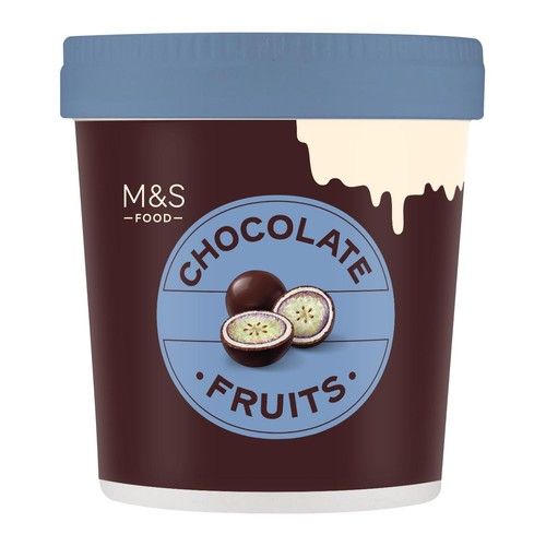 M&S Dark & White Chocolate Enrobed Frozen Blueberries