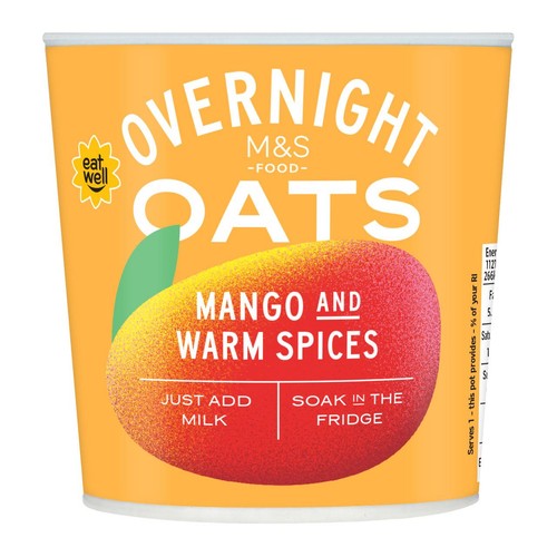 M&S Mango & Warm Spices Overnight Oats thumbnail 3