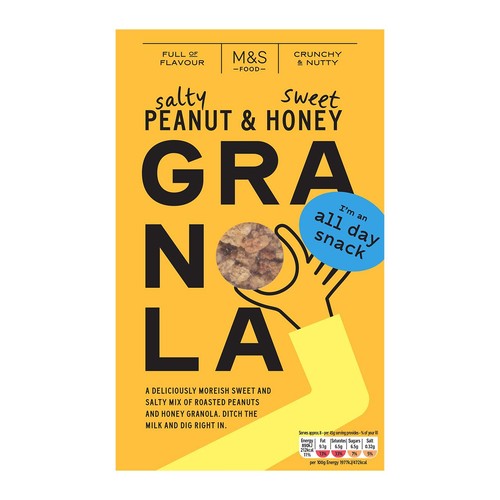 M&S Peanut & Honey Granola thumbnail 3