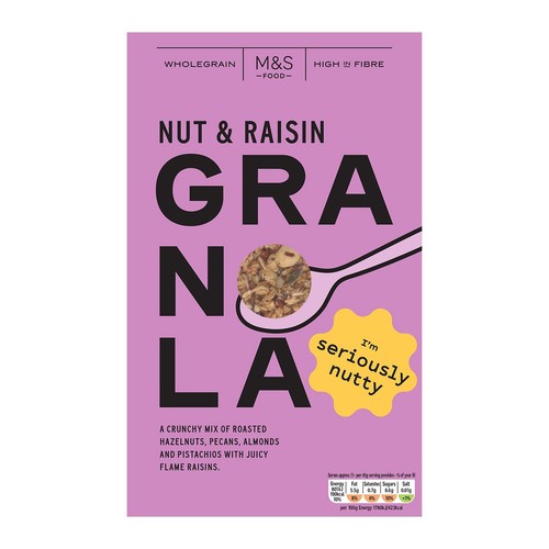 M&S Nut & Raisin Granola thumbnail 2