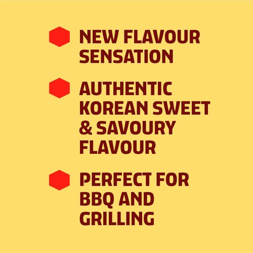 Kikkoman Korean Style Teriyaki BBQ Sauce with Garlic, Sesame & Chilli thumbnail 4