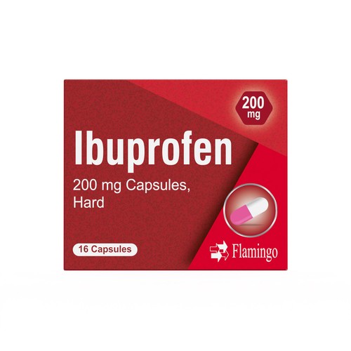 Flamingo Ibuprofen Capsules 200mg
