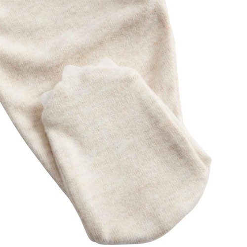 M&S Little Monster Sleepsuit, 9-12 Months, Cream thumbnail 4