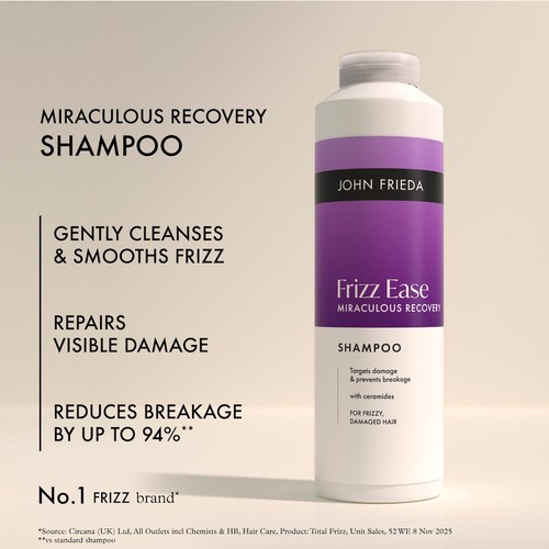 John Frieda Frizz Ease Miraculous Recovery Shampoo thumbnail 3