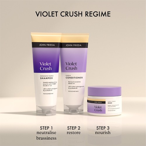 John Frieda Violet Crush Intensive Purple Shampoo thumbnail 5