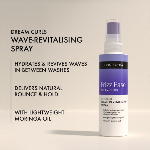 John Frieda Frizz Ease Dream Curls Wave Revitalising Spray thumbnail 5