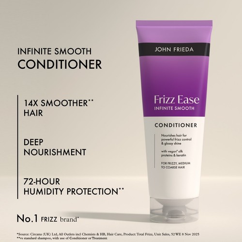 John Frieda Frizz Ease Infinite Smooth Shampoo thumbnail 2