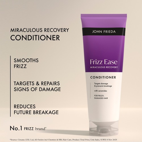 John Frieda Frizz Ease Miraculous Recovery Conditioner thumbnail 3