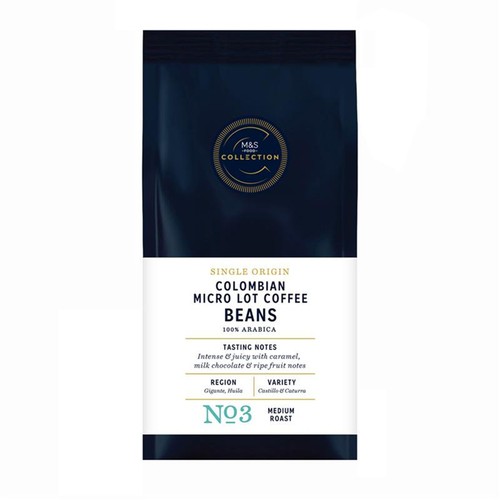 M&S Collection Colombian Micro Lot Coffee Beans thumbnail 2