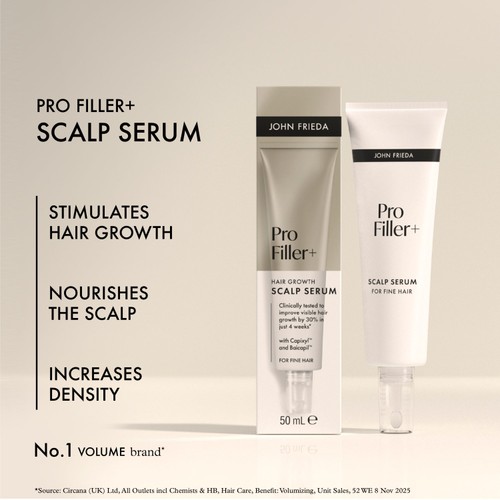 John Frieda PROfiller+ Hair Growth Scalp Serum thumbnail 3