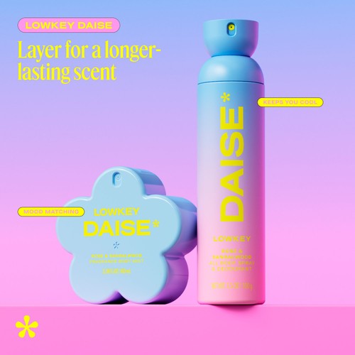 DAISE Lowkey All Body Spray & Deodorant in Rose & Sandalwood thumbnail 8