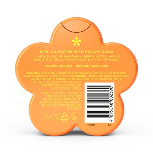 DAISE Peachy Fragrance Body Mist in Berry & Mandarin thumbnail 2