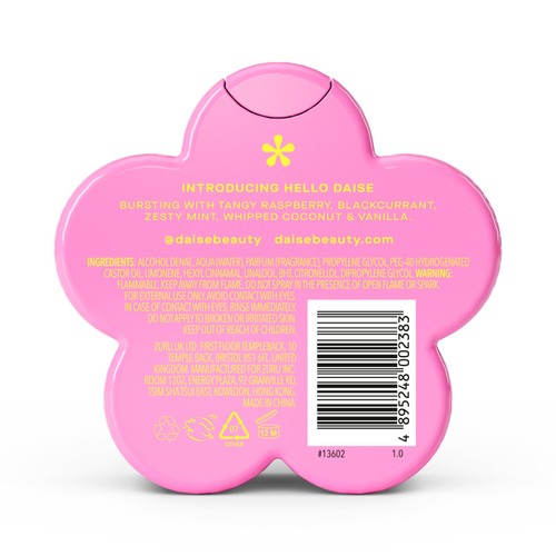 DAISE Hello Fragrance Body Mist in Raspberry & Mint thumbnail 2