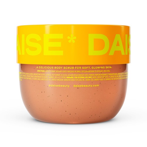 DAISE Exfoliating Body Scrub in Vanilla Glow, For Soft Glowing Skin thumbnail 2
