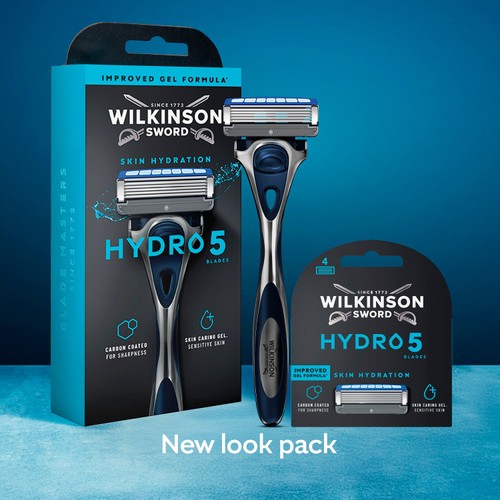 Wilkinson Sword Hydro 5 Razors for Men, Razor Handle with 9 Blade Refills thumbnail 7
