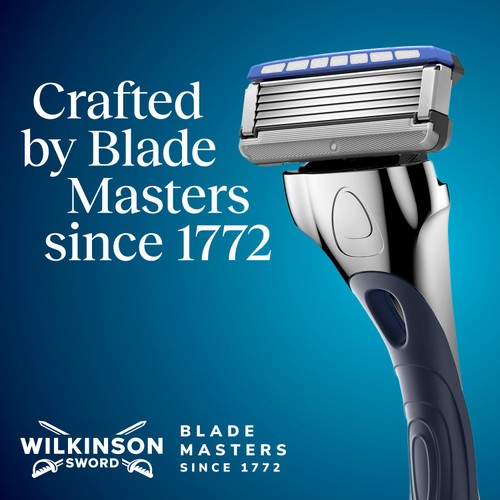 Wilkinson Sword Hydro 5 Razors for Men, Razor Handle with 9 Blade Refills thumbnail 8