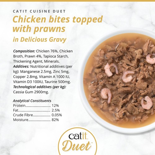 Catit Duet Chicken with Prawns thumbnail 3