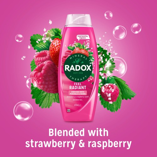Radox Feel Radiant Shower Gel thumbnail 2