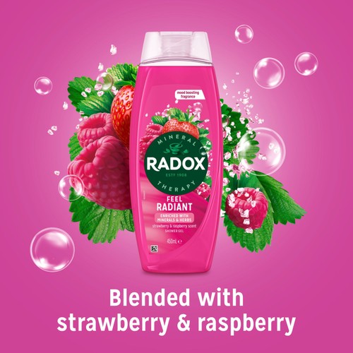 Radox Feel Radiant Shower Gel thumbnail 2