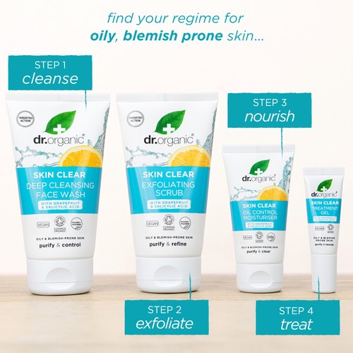 Dr Organic Skin Clear Exfoliating Scrub thumbnail 6