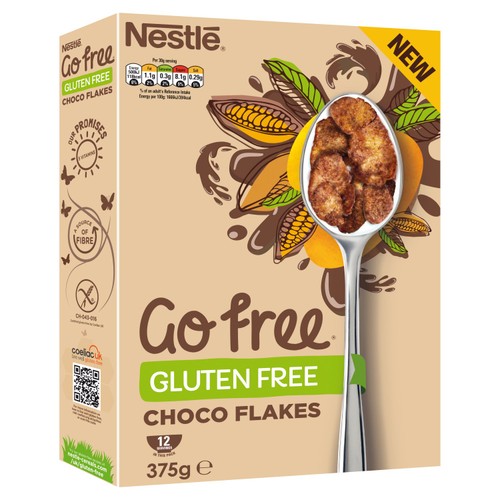 Go Free Gluten Free Chocolate Cornflakes Breakfast Cereal thumbnail 2
