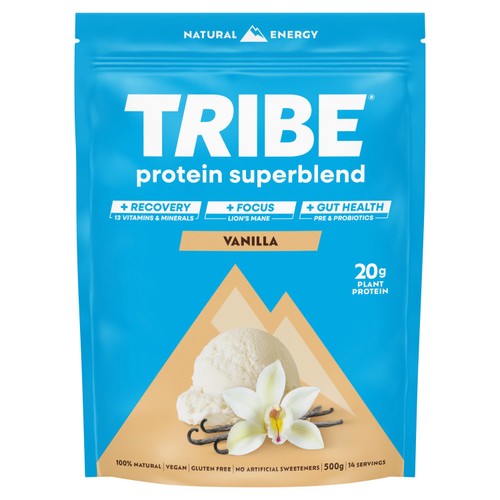 TRIBE Superblend Protein Powder Vanilla