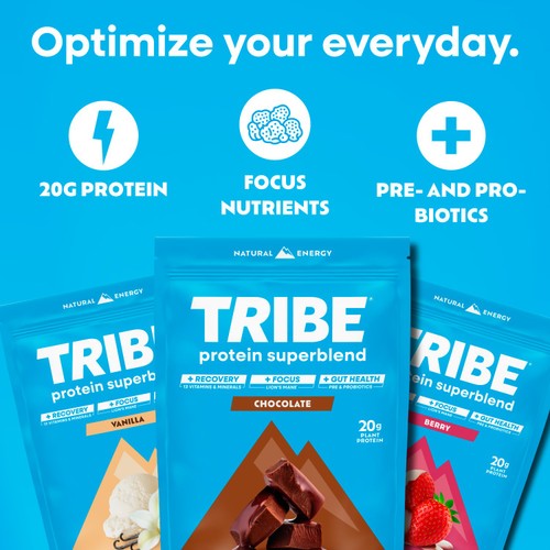 TRIBE Superblend Protein Powder Vanilla thumbnail 4