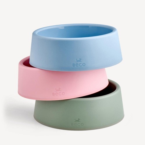 Beco Steady Dog Bowl Coastal Blue Small thumbnail 3