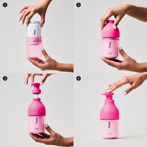 Fussy Refillable Natural Body Wash Coconut Milk thumbnail 4