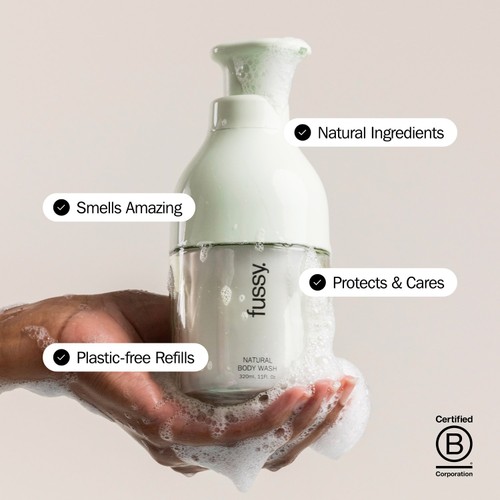 Fussy Refillable Natural Body Wash Tropic Tonic thumbnail 2