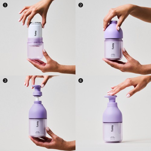 Fussy Refillable Natural Body Wash Lavender Fields thumbnail 4
