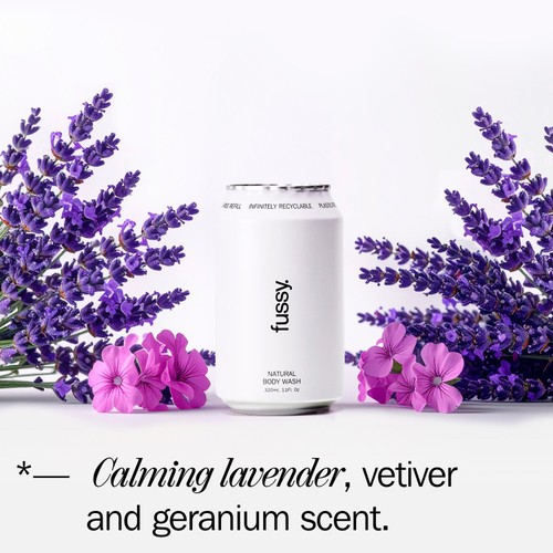 Fussy Refillable Natural Body Wash Lavender Fields thumbnail 5