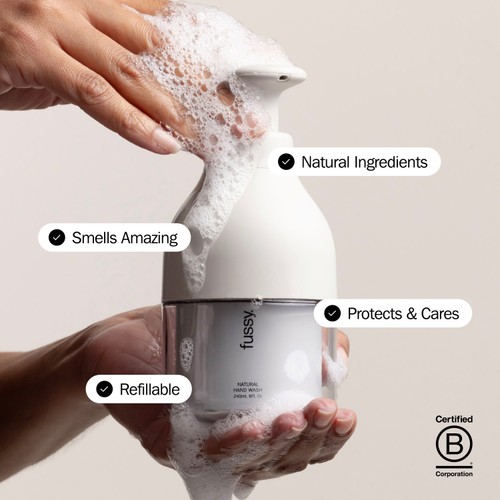 Fussy Natural Hand Wash Refill Coconut Milk thumbnail 3