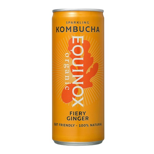 Equinox Organic Fiery Ginger Kombucha