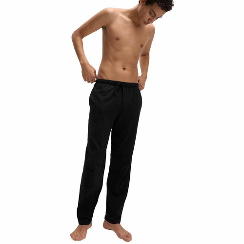 M&S Mens Pure Cotton Pyjama Bottoms, XXL, Blue Mix thumbnail 3