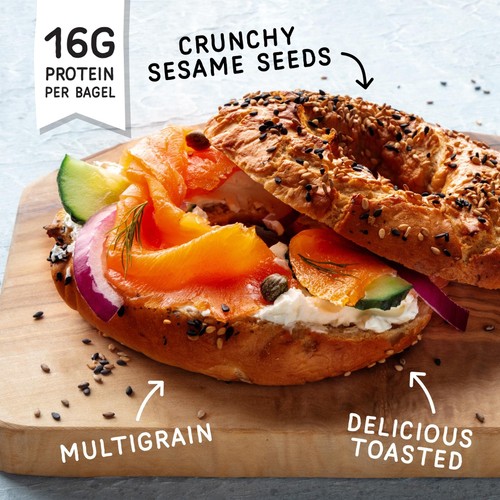 Fitbakes High Protein Bagels Keto Low Carb thumbnail 2