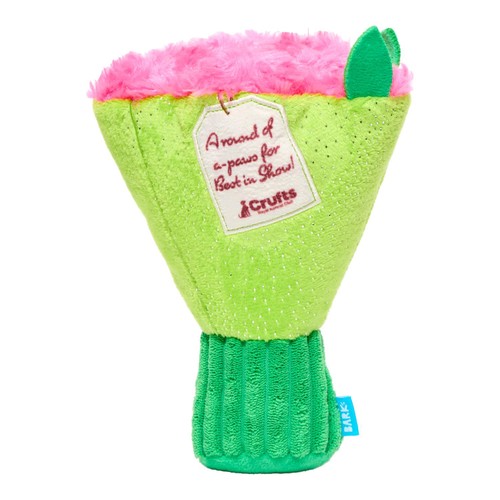 Bark Crufts Boopquet of Roses Plush Dog Toy - Medium