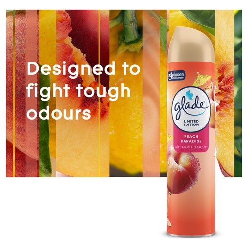 Glade Aerosol Air Freshener Peach Paradise thumbnail 3