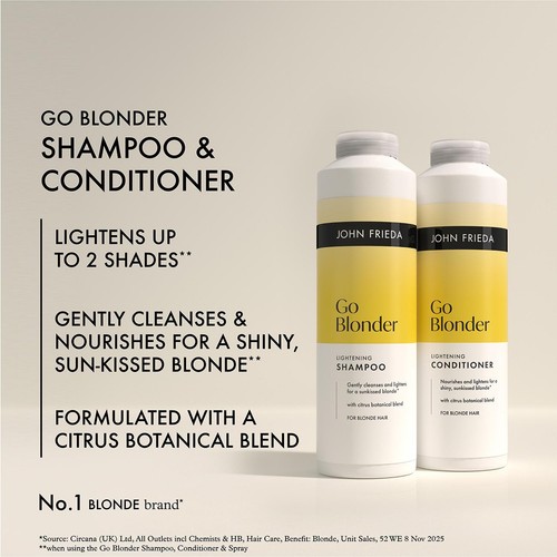 John Frieda Go Blonder Lightening Bundle Pack thumbnail 3
