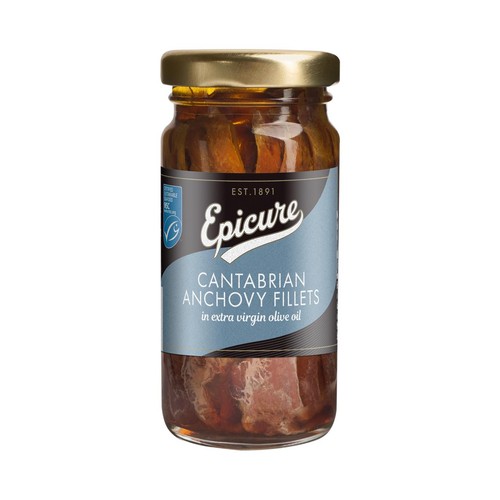 Epicure Cantabrian Anchovy Fillets in Extra Virgin Olive Oil