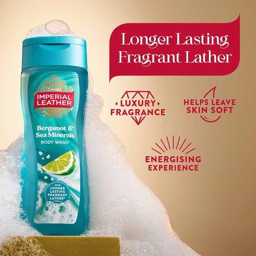 Imperial Leather Bergamot & Sea Salt Shower Gel thumbnail 4