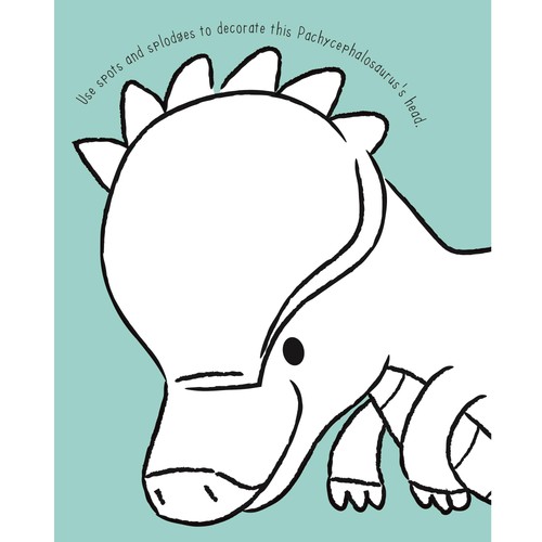Dinosaur Sponge Art thumbnail 3