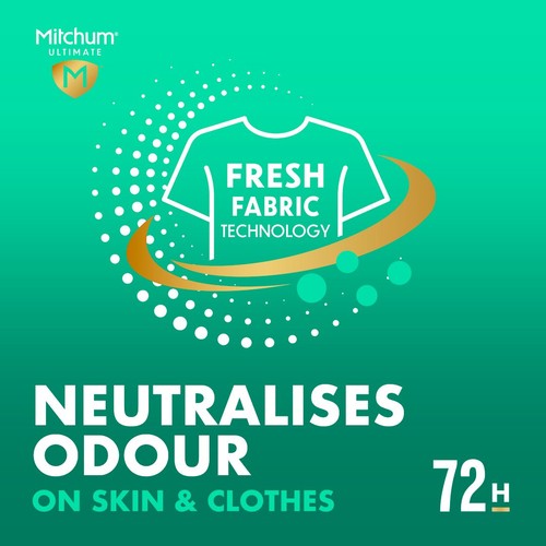 Mitchum Female Ultimate 72H Roll-On, Floral Citrus thumbnail 3
